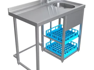 Parry Modular Bar Glass Wash Station MB-GS4 - islandcatering