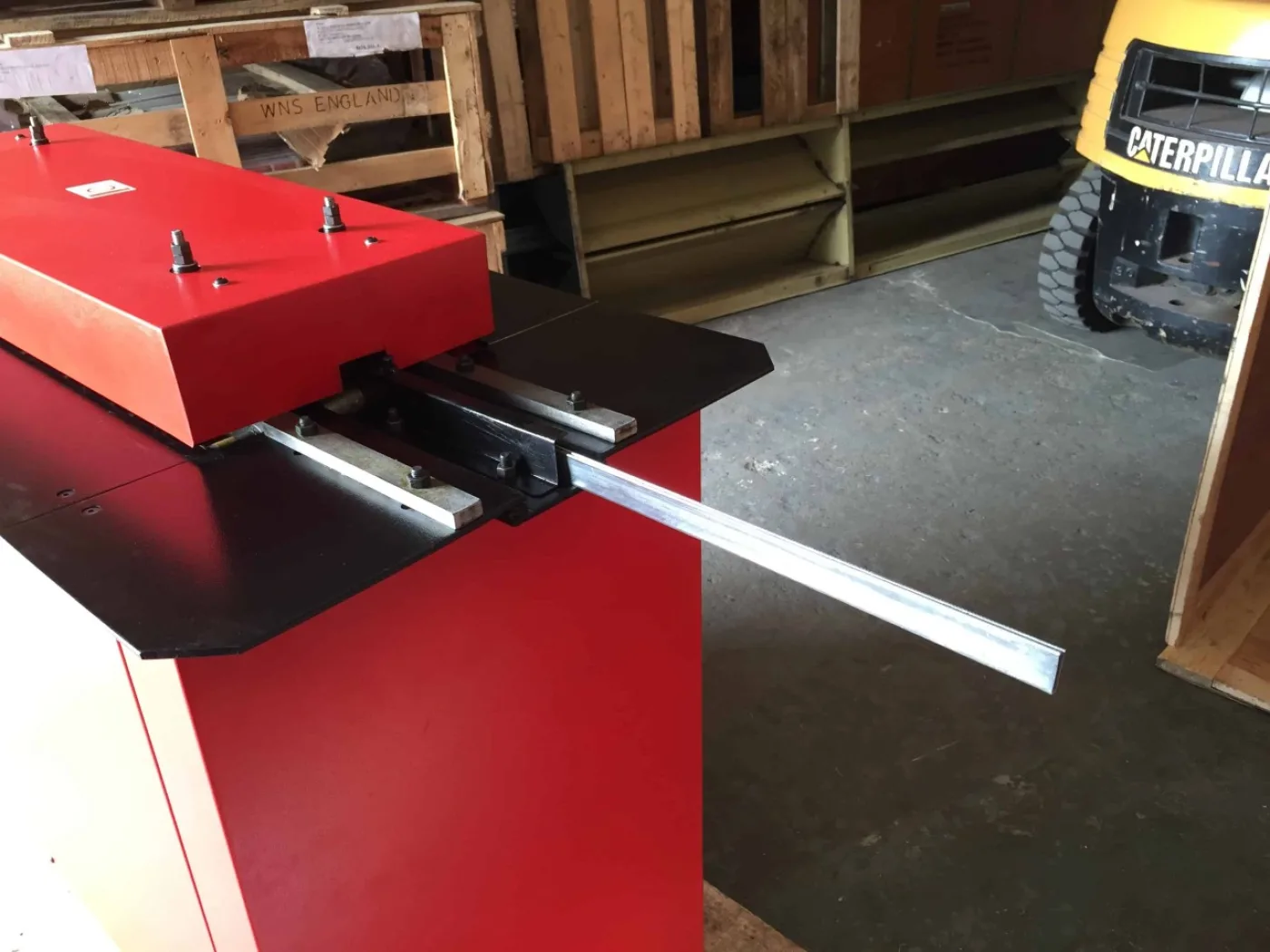 WNS 20swg Flat 'S' Cleat Rollformer - WNS - W. Neal Services Ltd - 6
