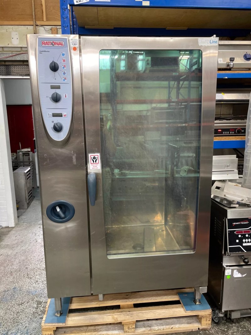Rational CombiMaster (CM), 20-2/1/G (40-Grid Gas Combi Oven) - islandcatering