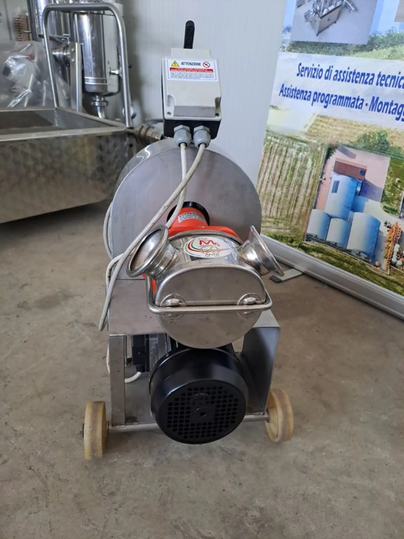 LIVERANI PUMP MODEL MAJOR 60 WITH RUBBER IMPELLER, SECOND-HAND MACHINE - 4