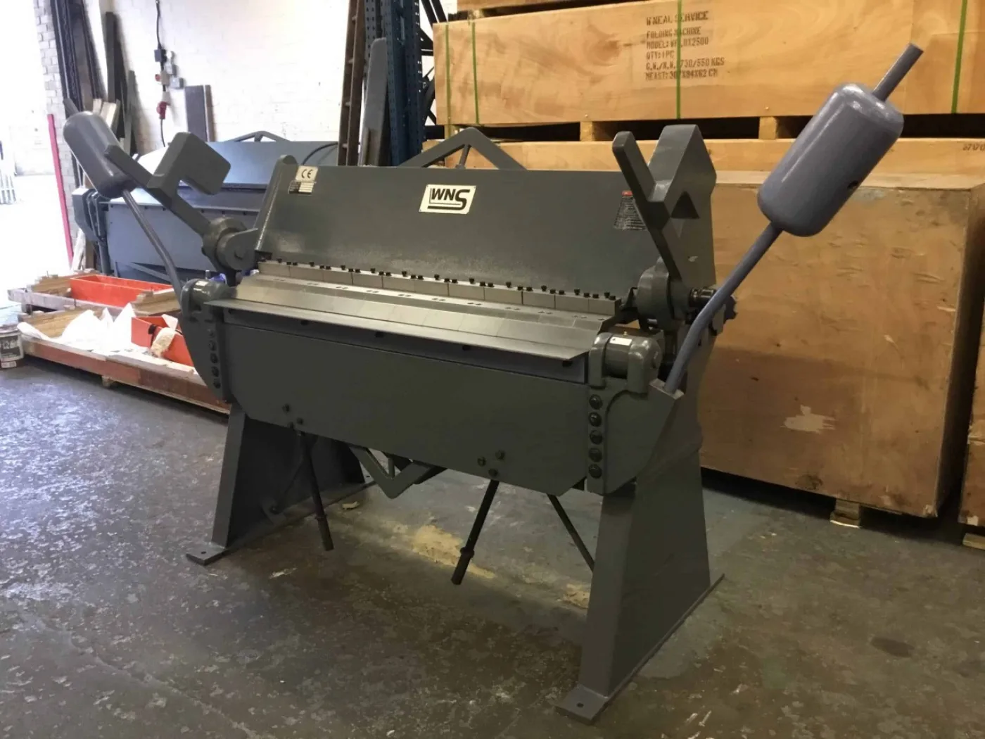WNS Heavy Duty Box & Pan Folder 1346mm x 2.5mm - WNS - W. Neal Services Ltd - 6