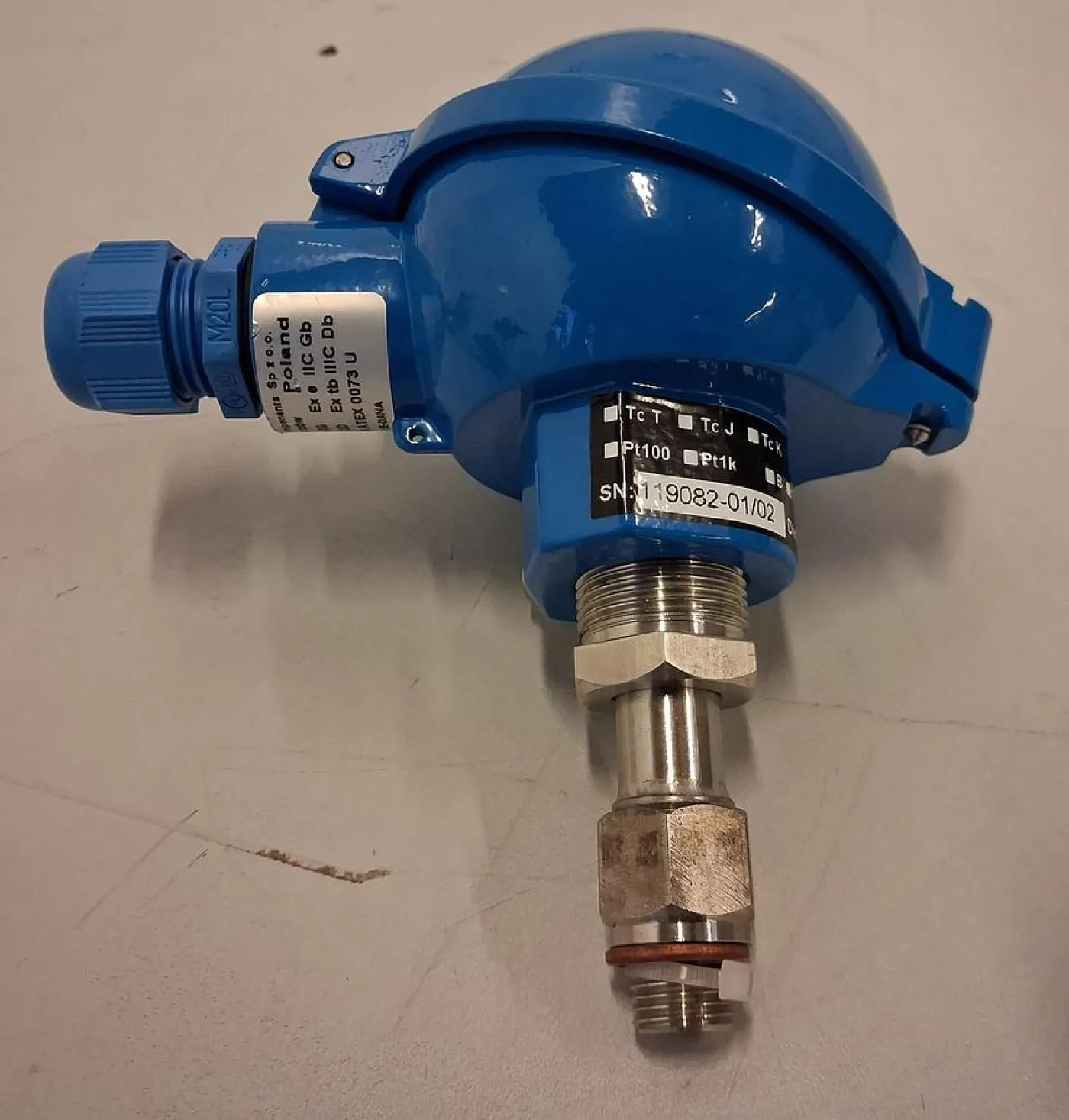 ATEX-zertifizierte Temperaturfühler Typ: XGM.4N4.W - 4