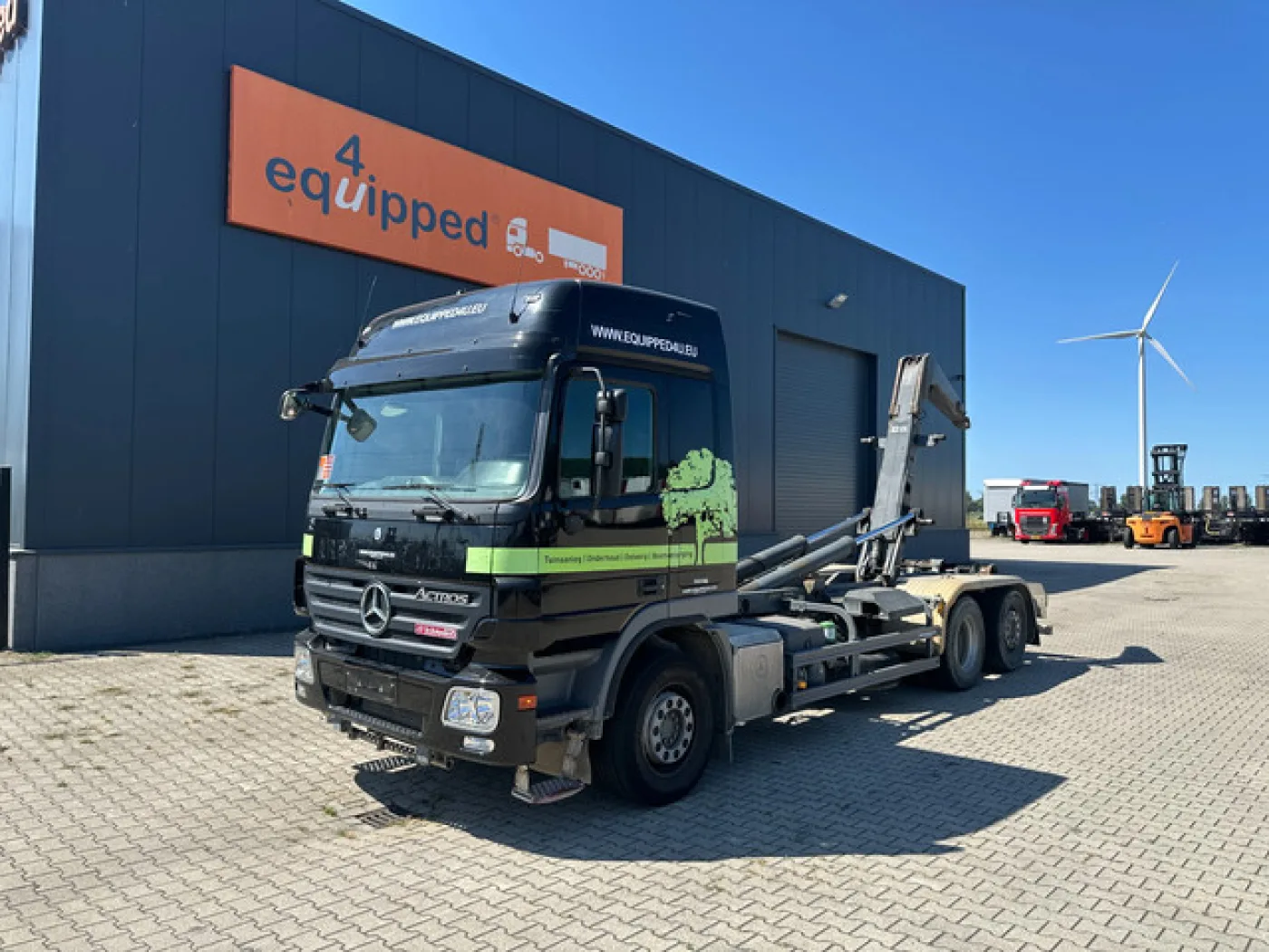 Mercedes-Benz ACTROS 2644 6×2 / 3 PEDALS / RETARDER / MEILLER HOOK (20ton) / 467.835km / E5 - 2