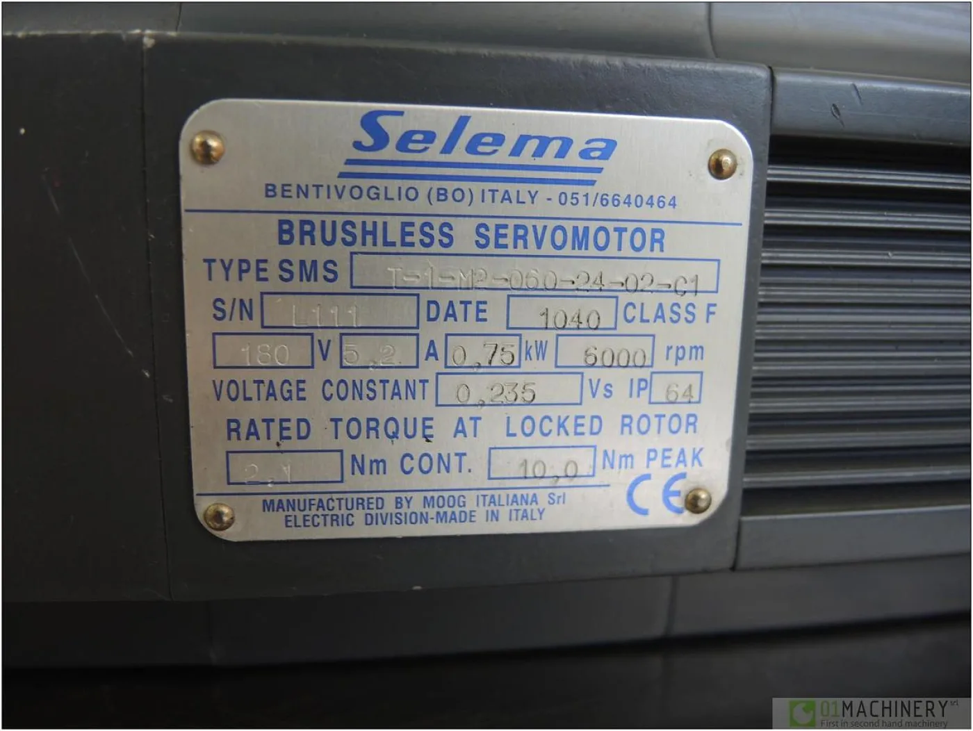 2010 SELEMA T-1-M2-060-24-02-C1 AI1523 - 5