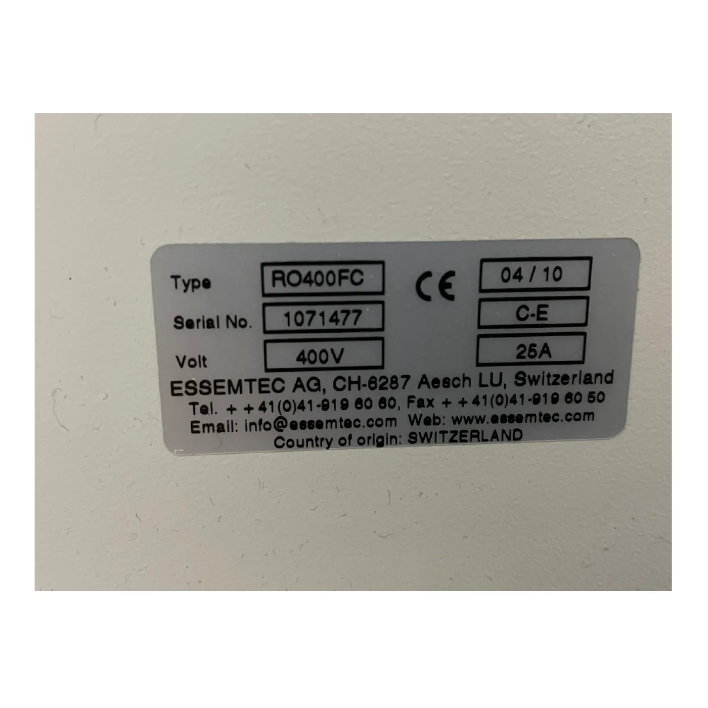 KT-Essemtec RO-400FC - 6