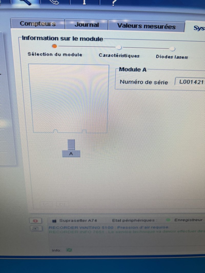 HEIDELBERG CTP SUPRASETTER A52/A74