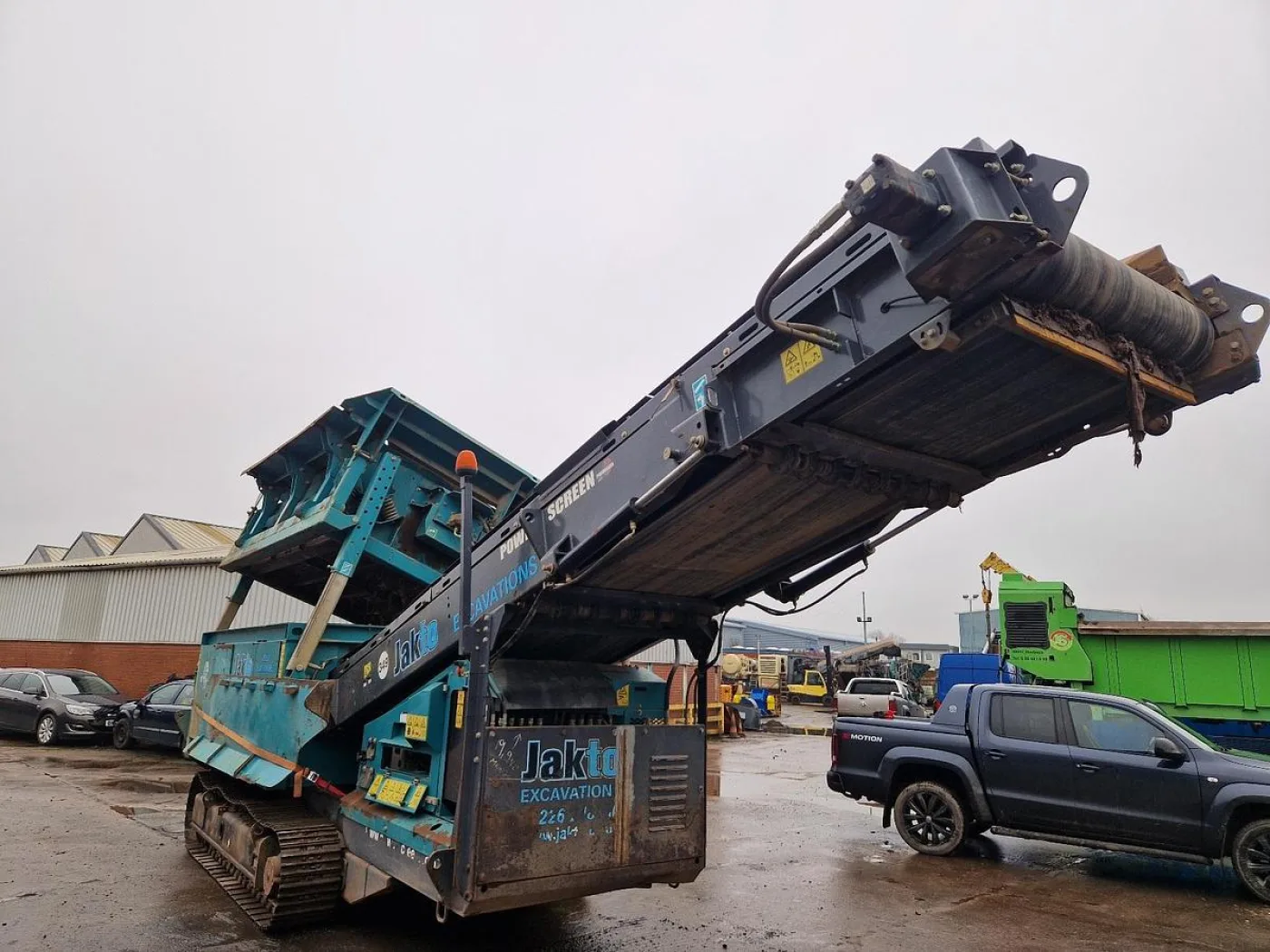 2017 Powerscreen Powertrack 750 Tracked Scalping Screen Screener - 6