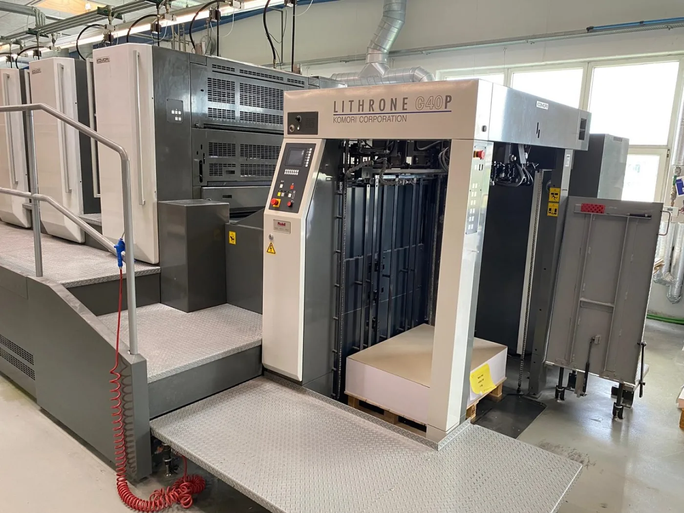 Komori Lithrone GL-840P – 8 Colour Offset Press (8+0 / 4+4) - 2