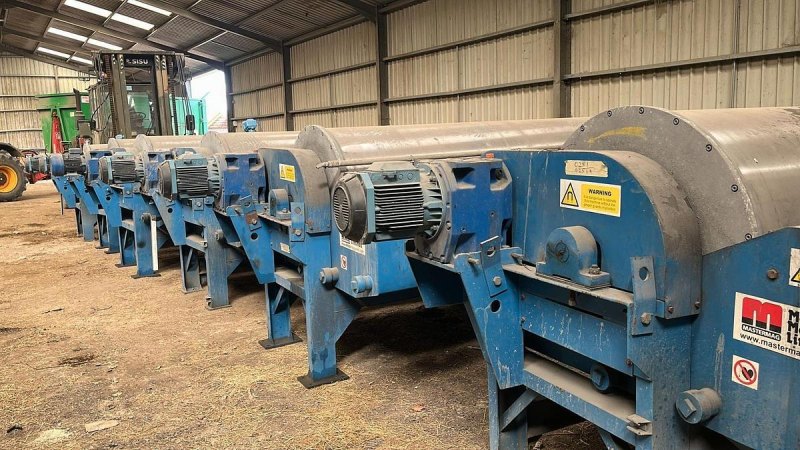 2008 Master Magnets Con Current Wet Drum Magnetic Separator