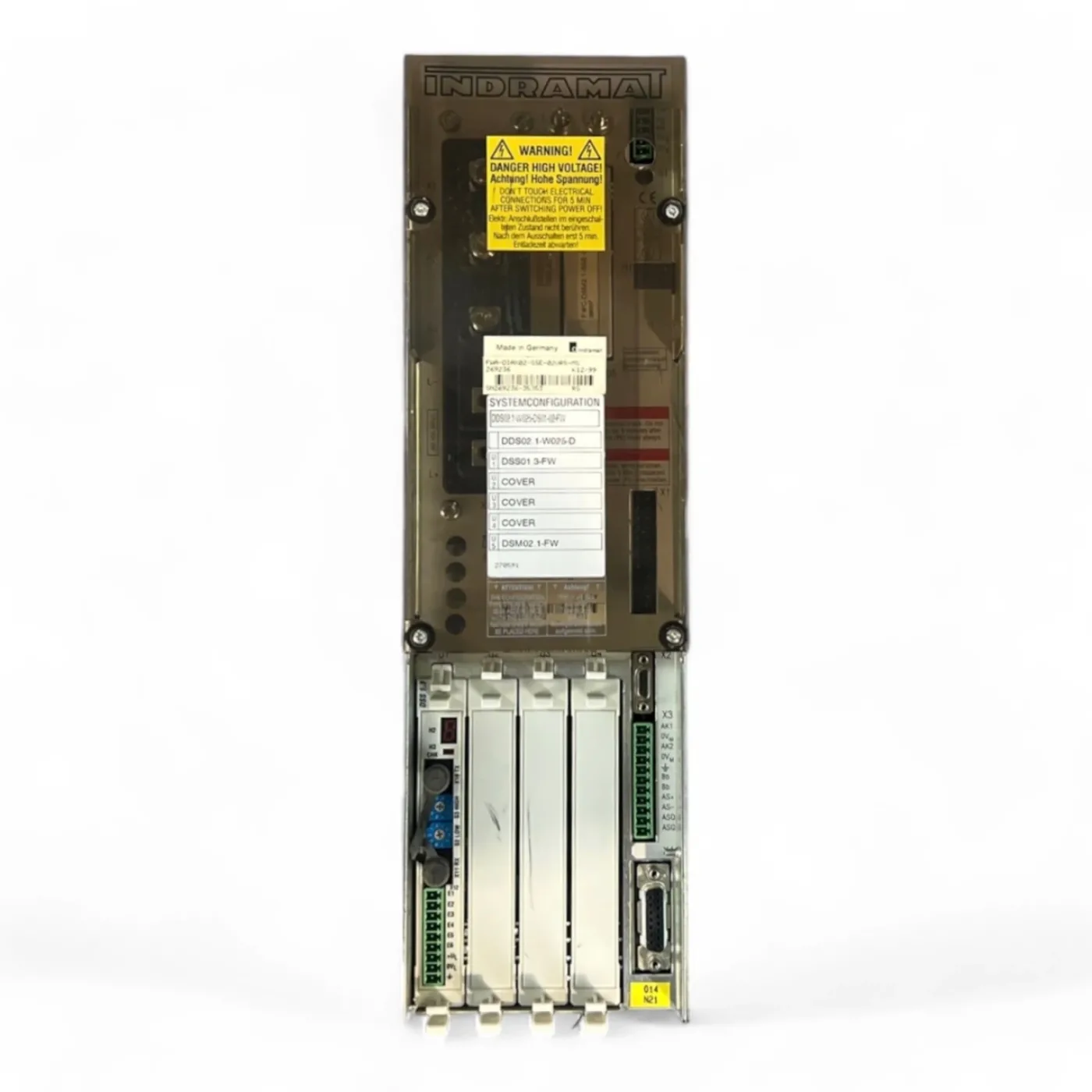 INDRAMAT Bosch Rexroth DDS02.1-W025-D DSS01 3FW DSM02.1-FW - 1