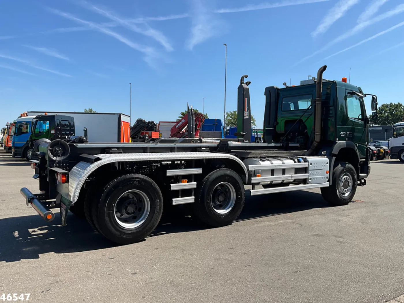 Volvo FMX 420 6x6 VDL 30 Ton haakarmsysteem Gestuurde aandrijfas! - 4