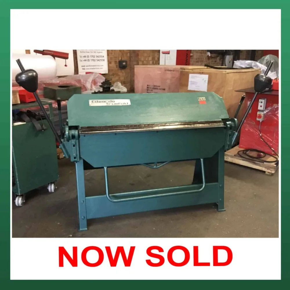 EDWARDS Straight Folder 1270mm - WNS - W. Neal Services Ltd