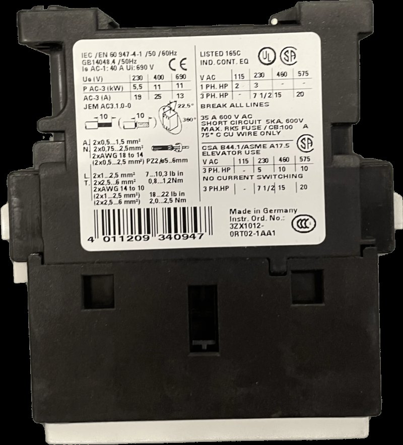 Siemens Leistungsschütz 3RT1026-1AN20