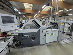 Heidelberg KH82 4KLL 32 pagine piegatrice combi automatica