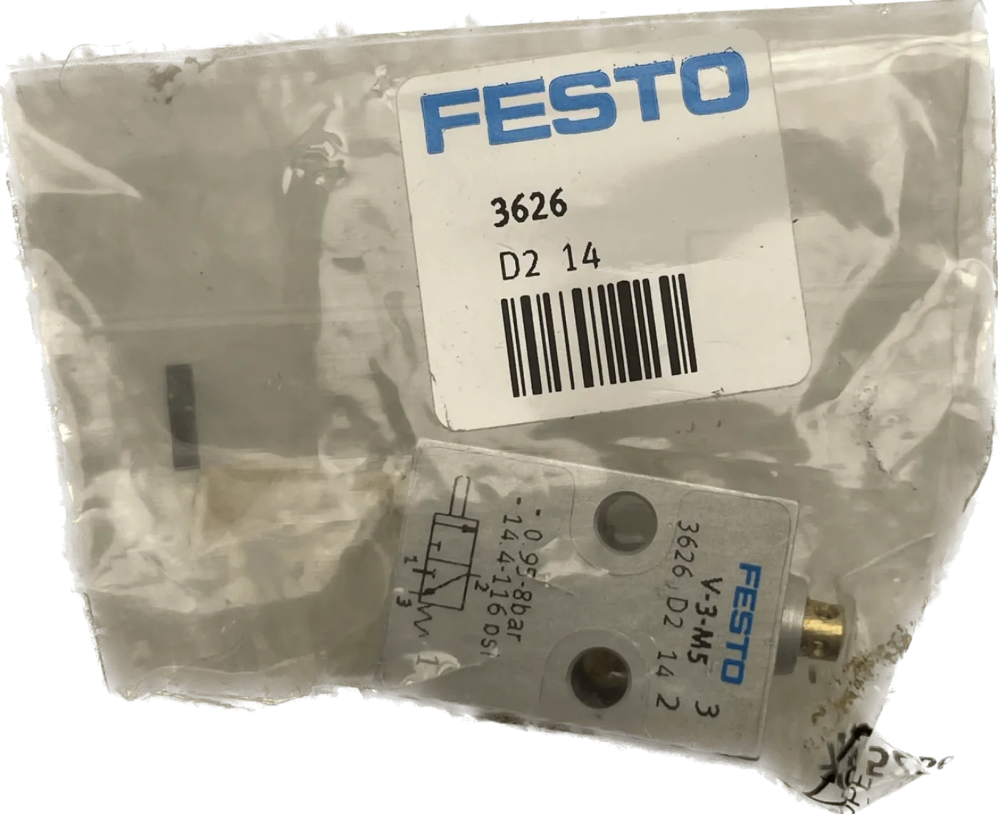 Festo Stößelventil V-3-M5 - 2