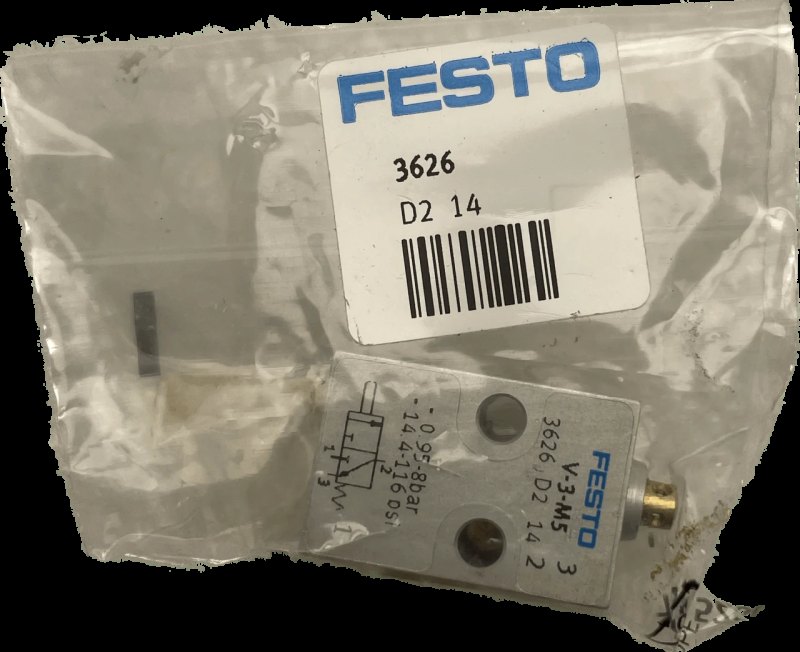 Festo Stößelventil V-3-M5
