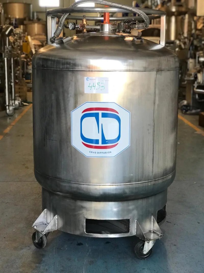 USED CRYO DIFFUSION RBP 600 VLR STAINLESS STEEL TANK 640 LITERS
