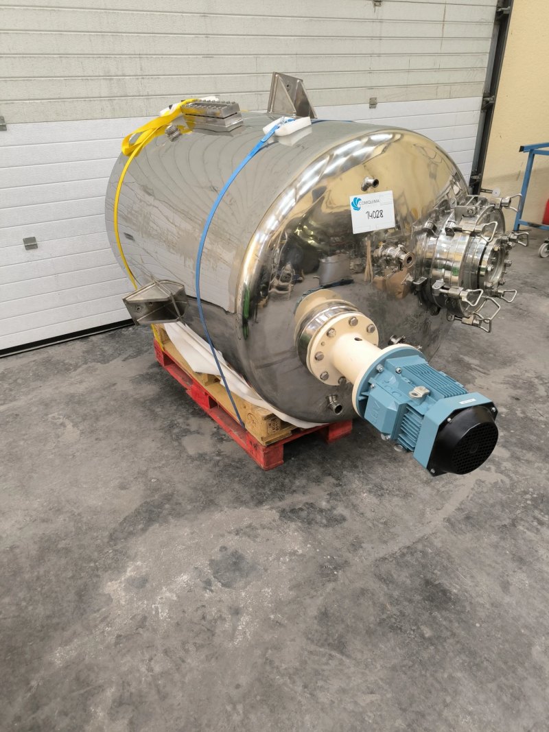 TANK TINSMACAL STAINLESS STEEL 1470 LITRES WITH AGITATION