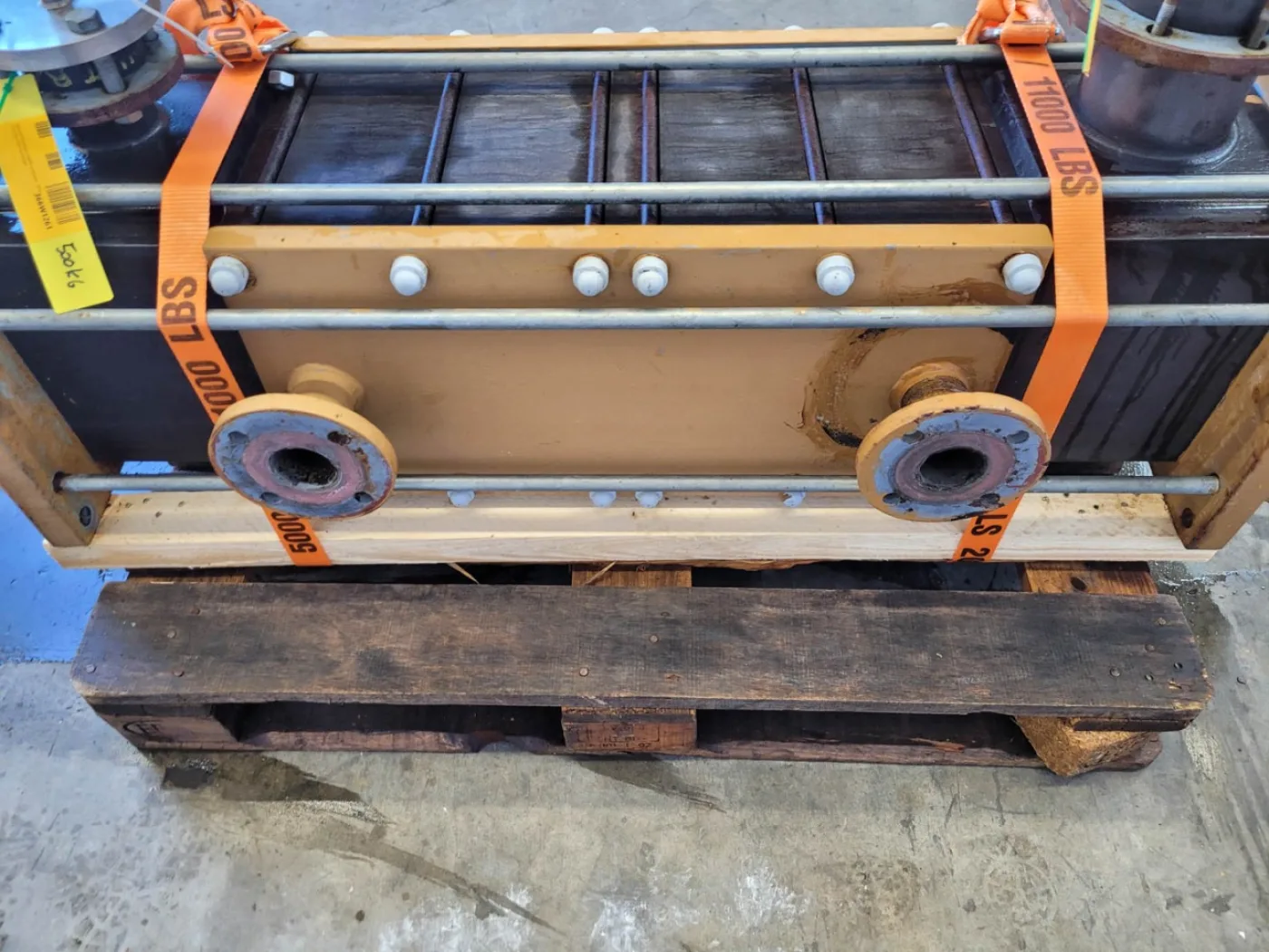 Vicarb Deutschland GmbH "Block Graphite" 2,9m² - Shell and tube heat exchanger - 7
