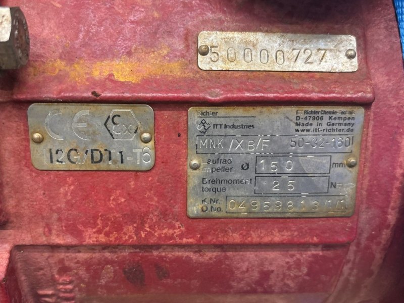 Richter MNK-XB/F 50-32-160 (Ex) - Centrifugal Pump