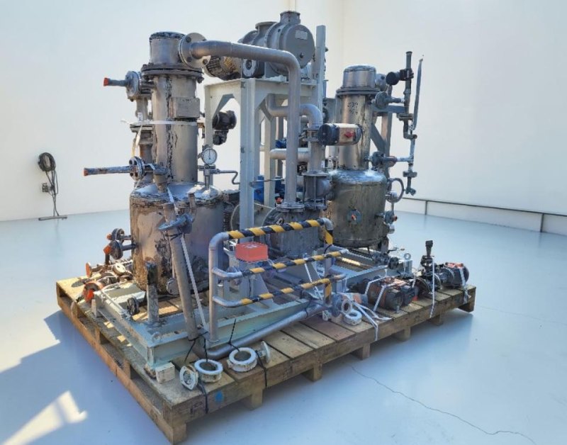 Sulzer Burckhardt processing pump lines