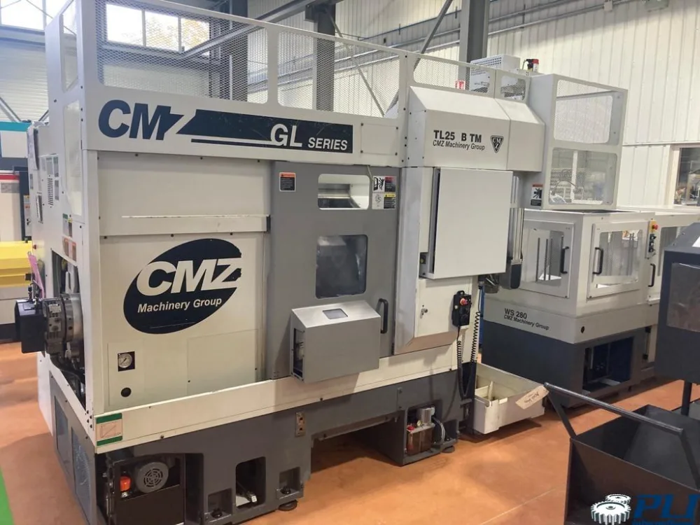 CNC Lathe – CMZ TL25B TM + GL20