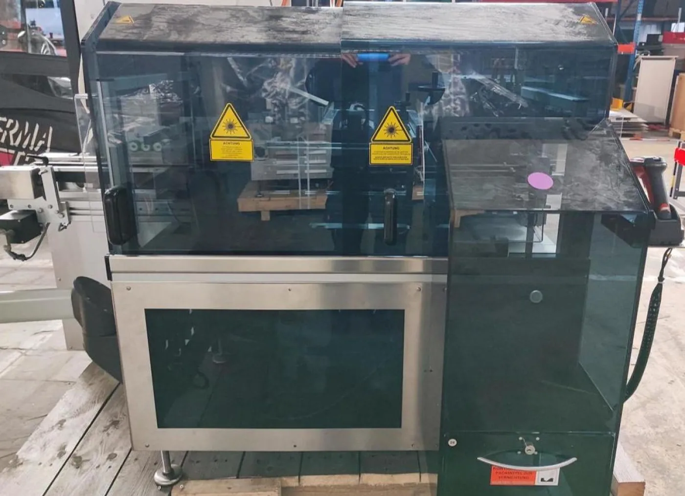 Seidenader TnT-SU-FC Einzelgerät zur Serialisierungscodierung Laser Maschine - 6