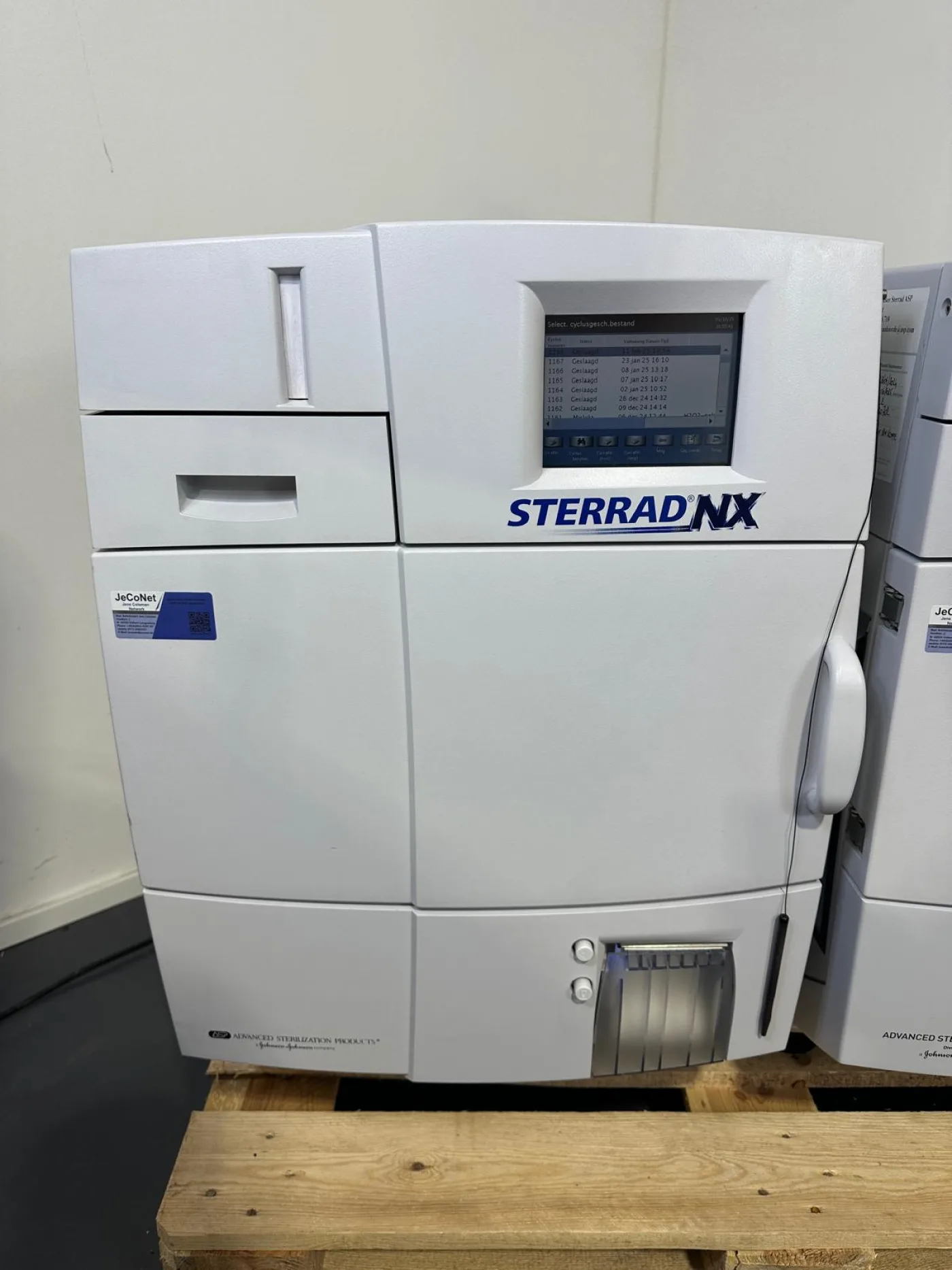 Johnson & Johnson (ASP) Sterrad NX1 Sterilisator (Plasma) - 1