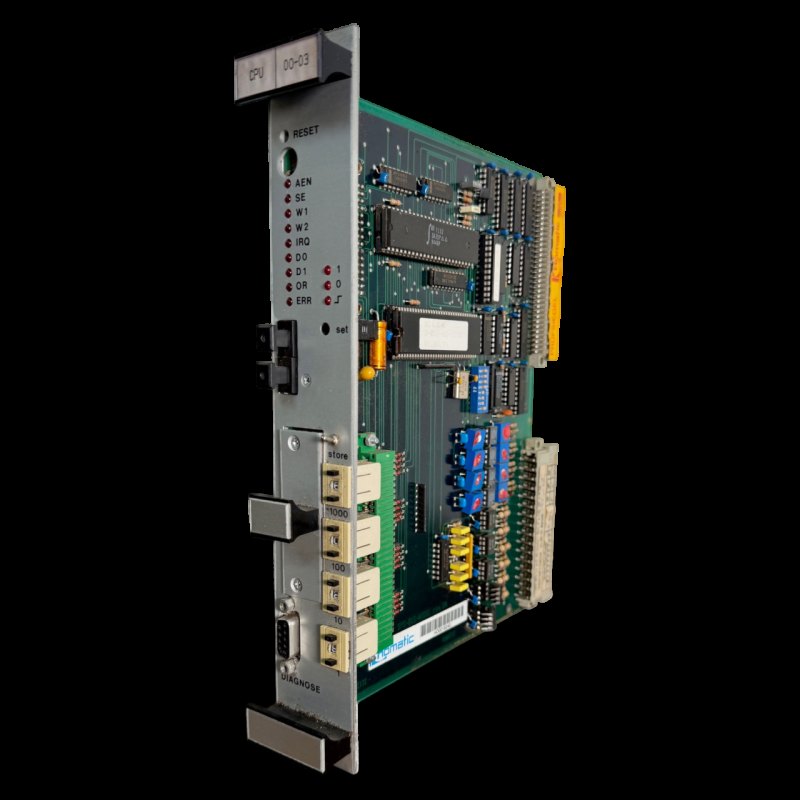 HOMAG Steuerkarte HOMATIC SPS CPU SPS-II Bus Modul Rev.03 Art.-Nr. 2-083-01-5058 / 2083015058