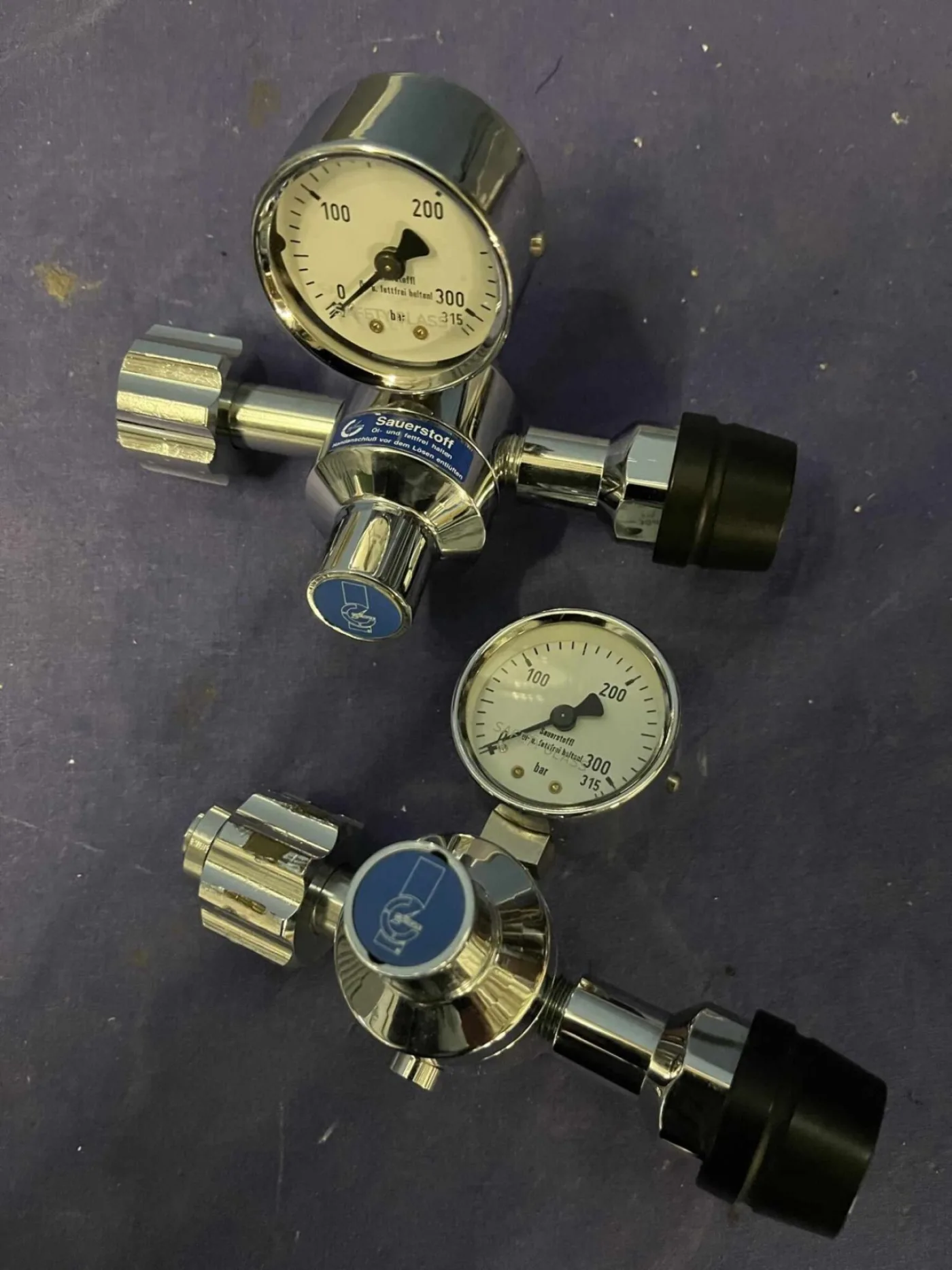 O2 Druckminderer / pressure reducer (Used, very good) - 4