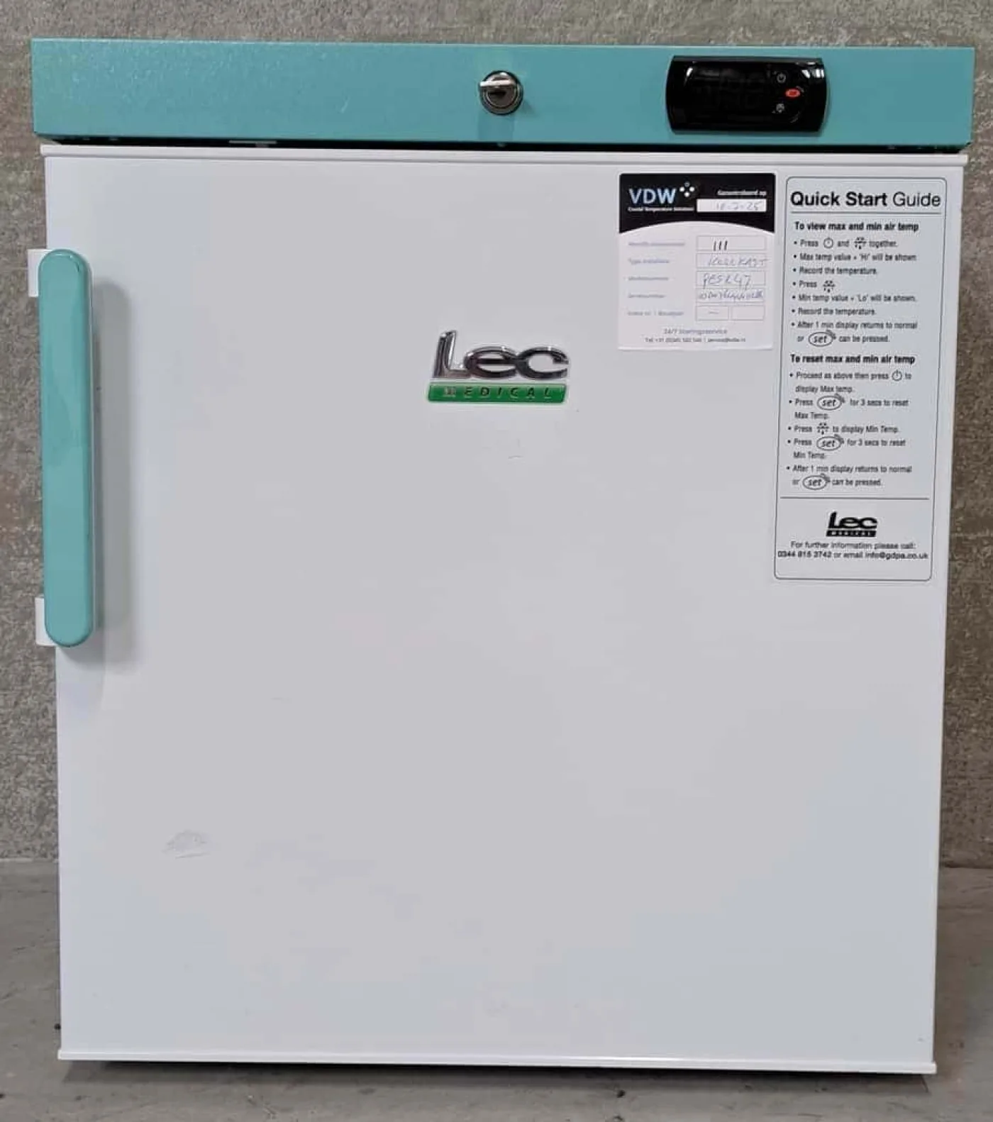 Lec PESR47DC Countertop Medicijnkoelkast - 1