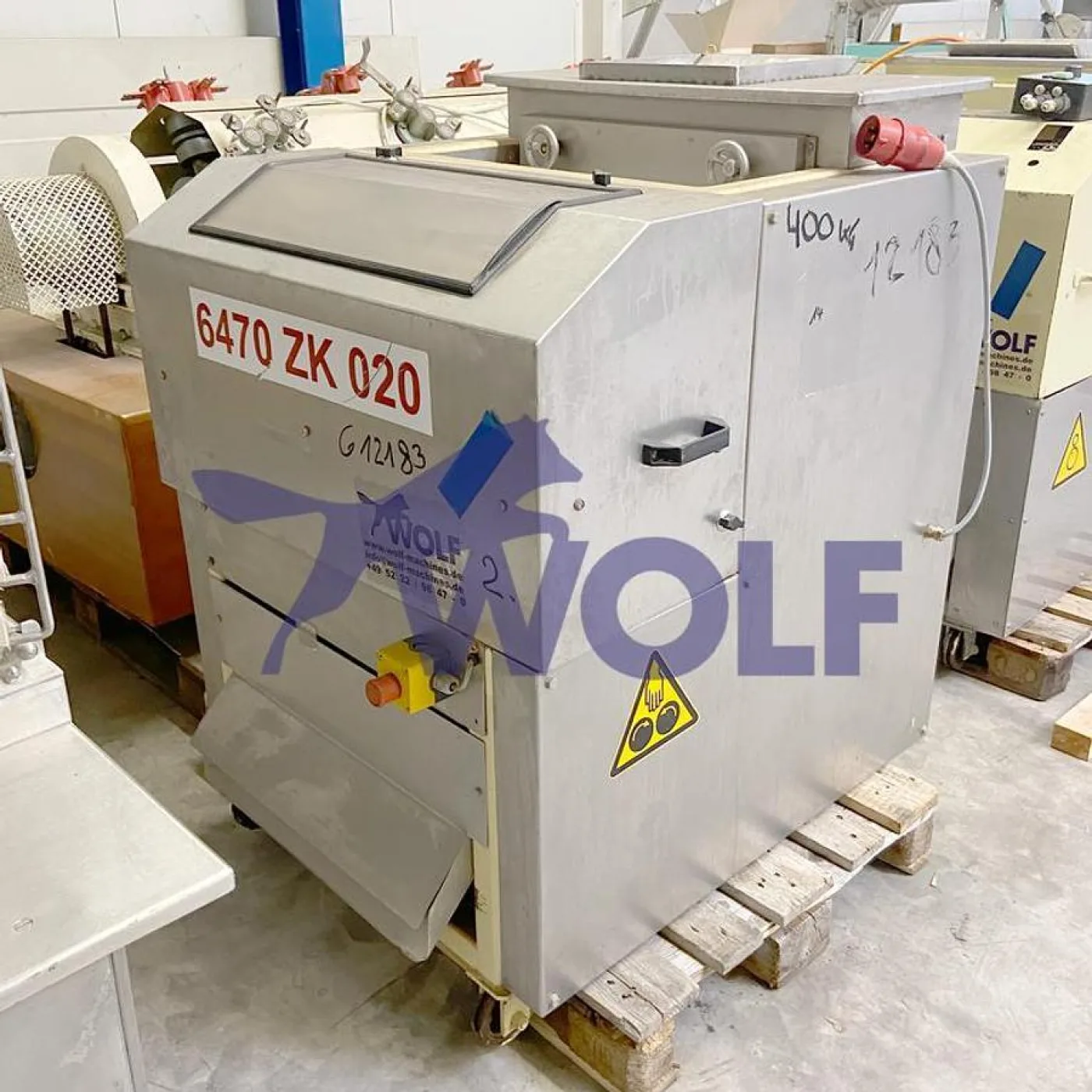 Mandelstiftelmaschine PEHA, Germany - Type H1-04-600 mit ca. 600 mm Arbeitsbreite. - 1