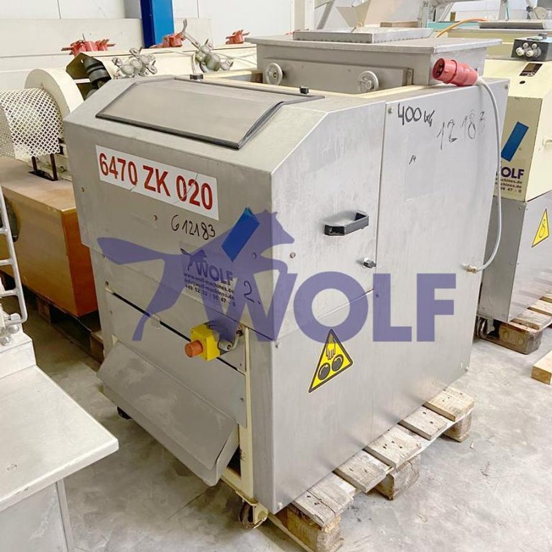 Mandelstiftelmaschine PEHA, Germany - Type H1-04-600 mit ca. 600 mm Arbeitsbreite.