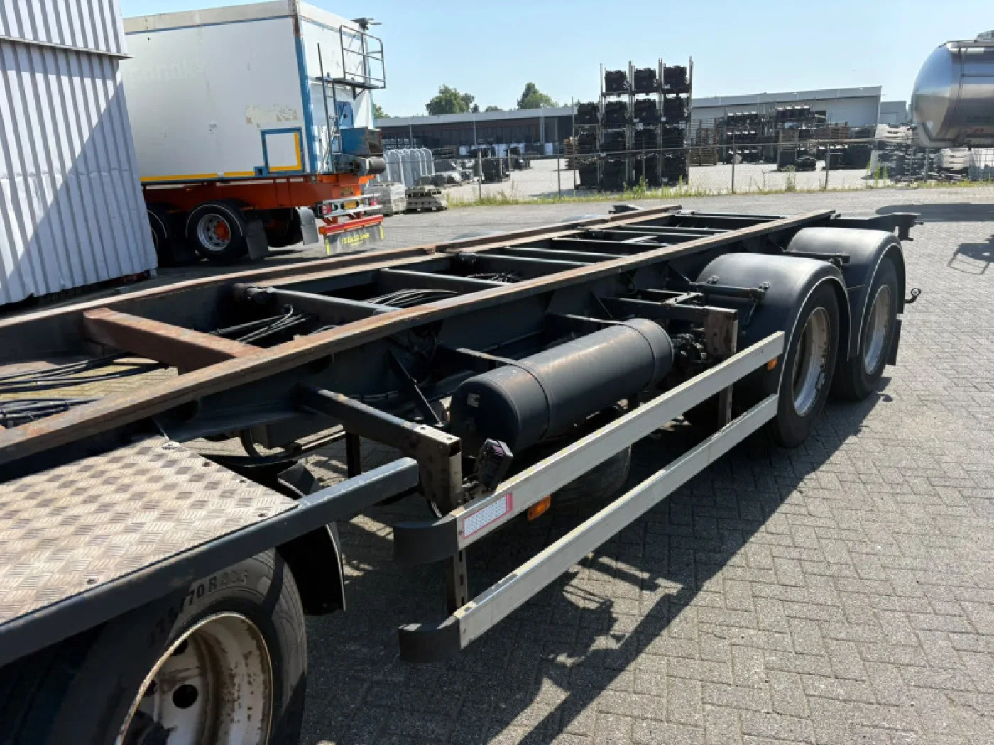 Floor NCH/Haak Container Trailer NEW APK/TÜV 6-2027! - 7