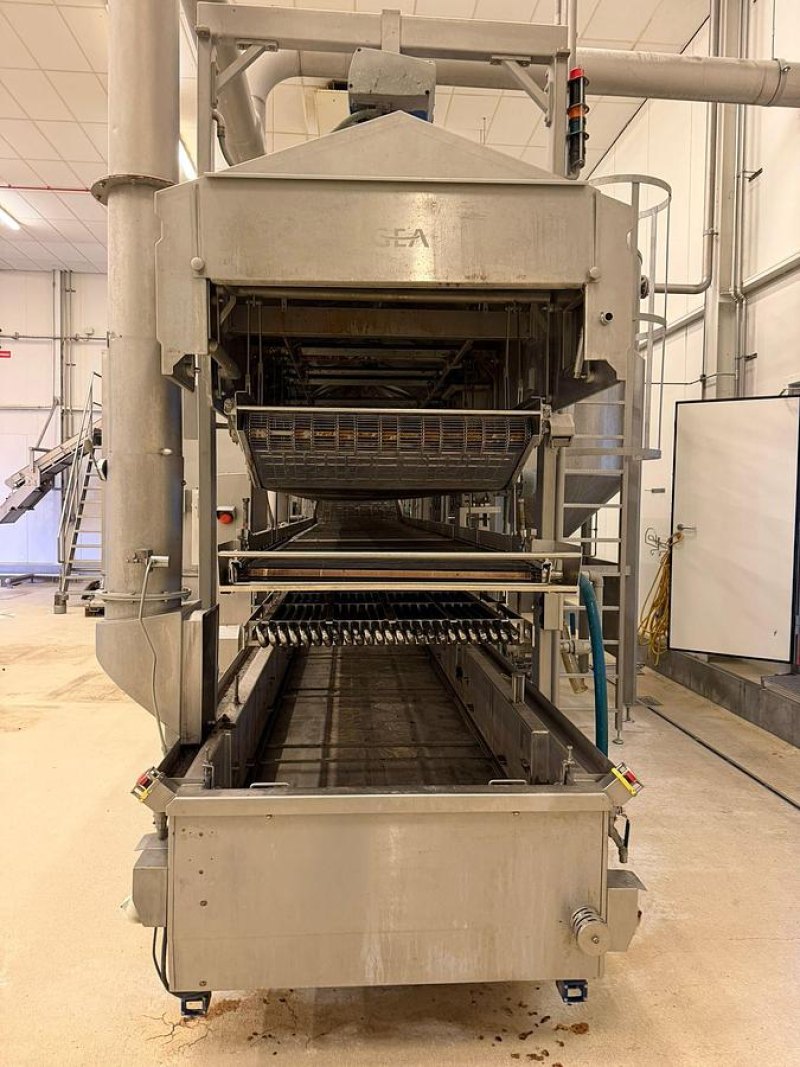 Complete frituurlijn met spiraal vriezer GEA/Advanced/Abroe