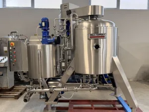 KIESELGUR FILTER DELLA TOFFOLA MOD. NF10 IN STAINLESS STEEL, 10 MQ FILTERING SURFACE, SECOND HAND MACHINE