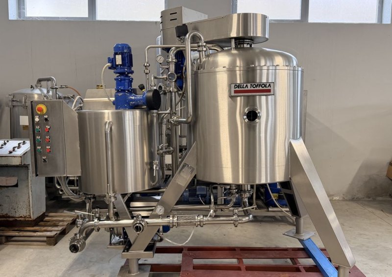 KIESELGUR FILTER DELLA TOFFOLA MOD. NF10 IN STAINLESS STEEL, 10 MQ FILTERING SURFACE, SECOND HAND MACHINE
