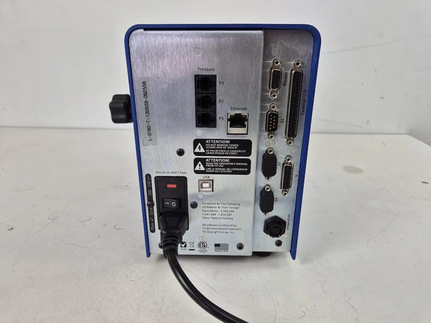Labtec SciLog Tandem 1081 ChemTec Peristaltic Pump with Tandem Model 1081 Head - 2