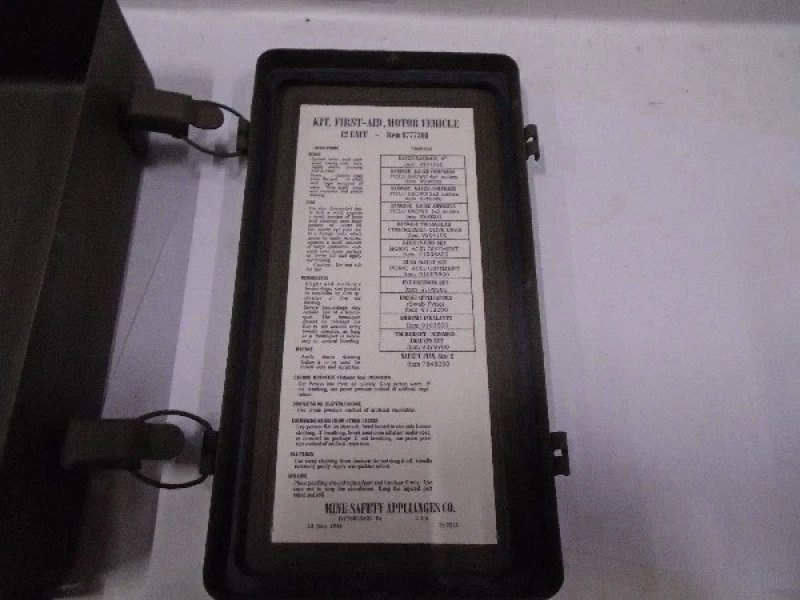 First aid box