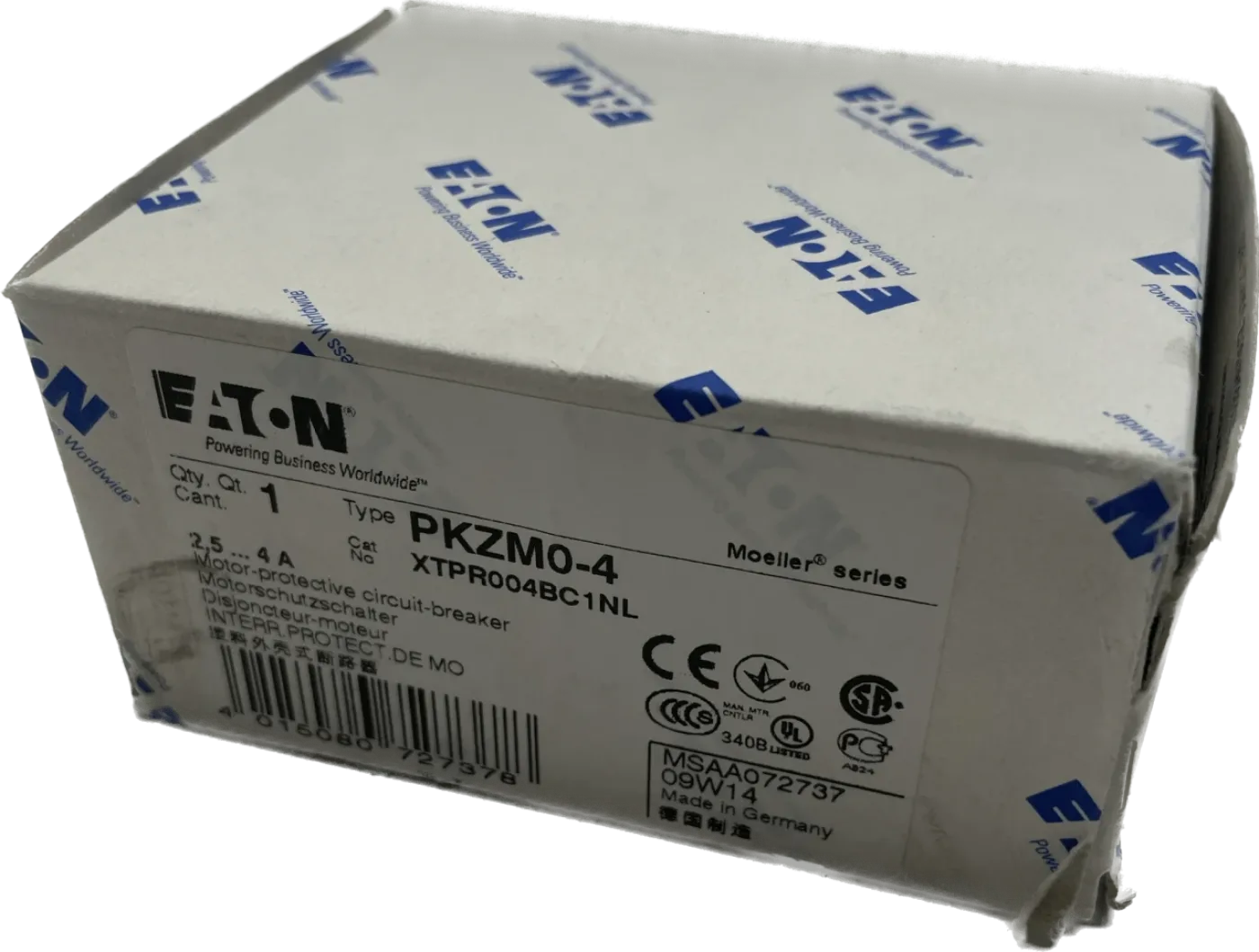 EATON Motorschutzschalter mit Drehschalter PKZM0-4 - 1