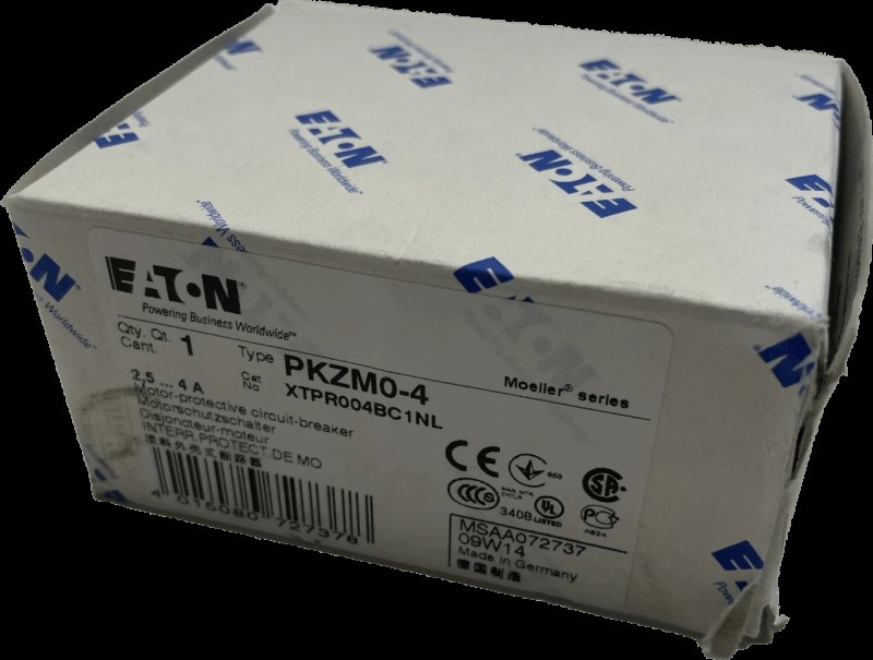 EATON Motorschutzschalter mit Drehschalter PKZM0-4