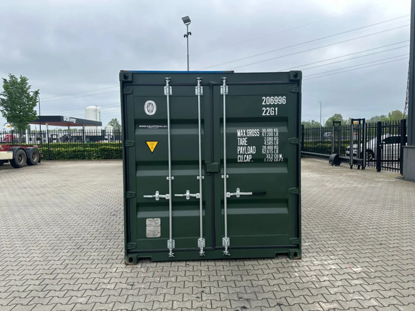 NEW (ONE-WAY) 20FT ISO DV 8’6″ STANDARD container - 6