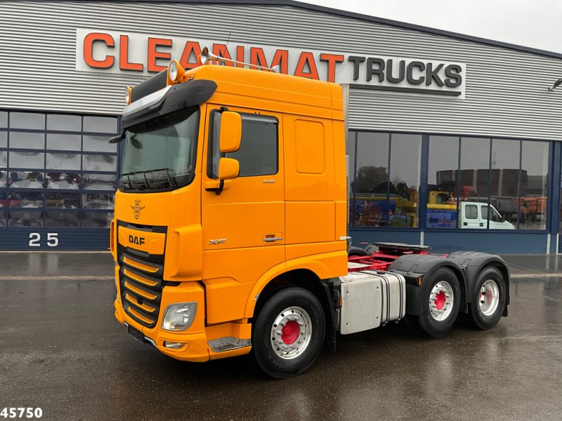 DAF FTG XF 530 6x2 Euro 6 ZF Intarder Kiphydrauliek