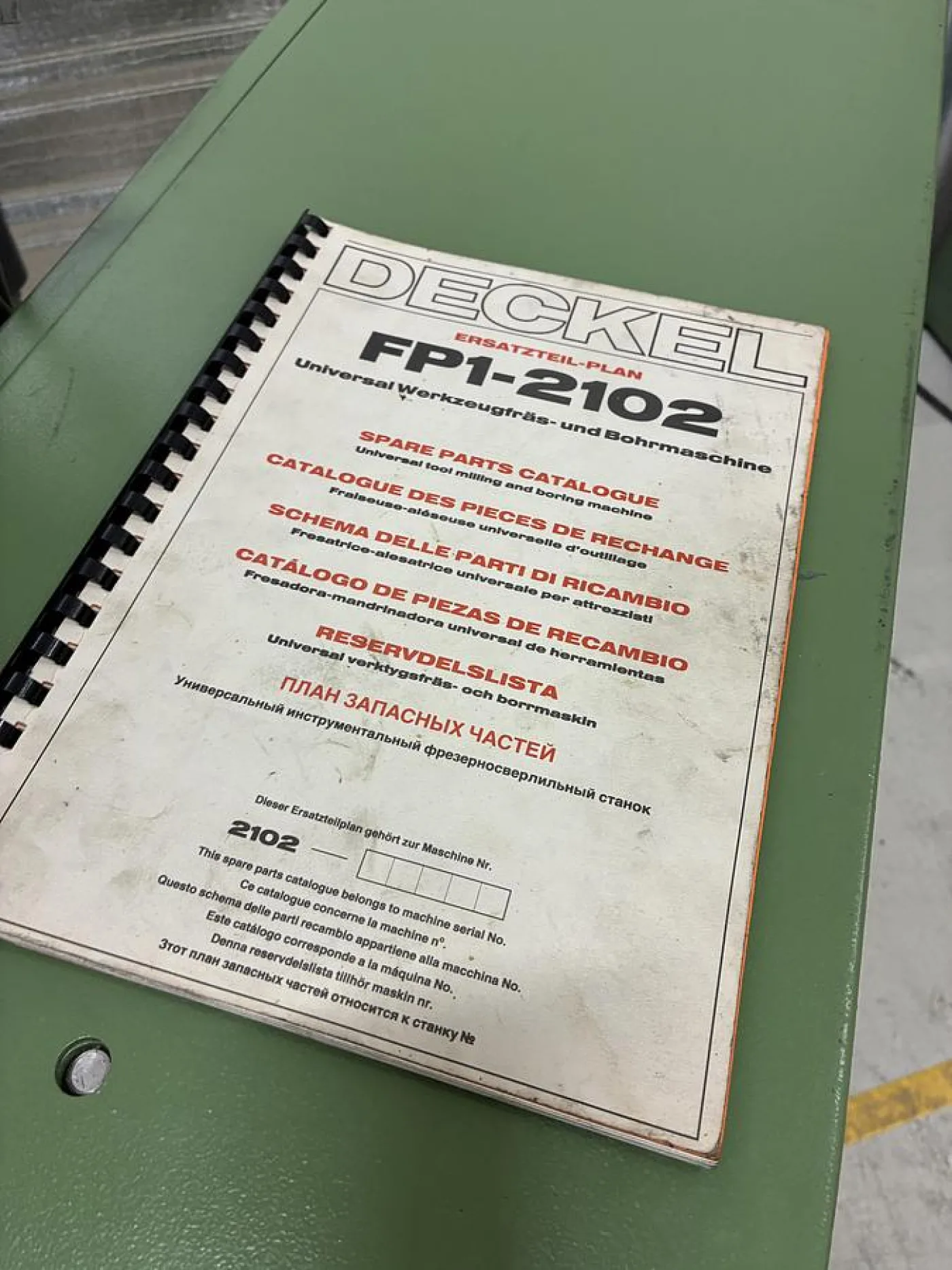 Deckel FP-1 - 8