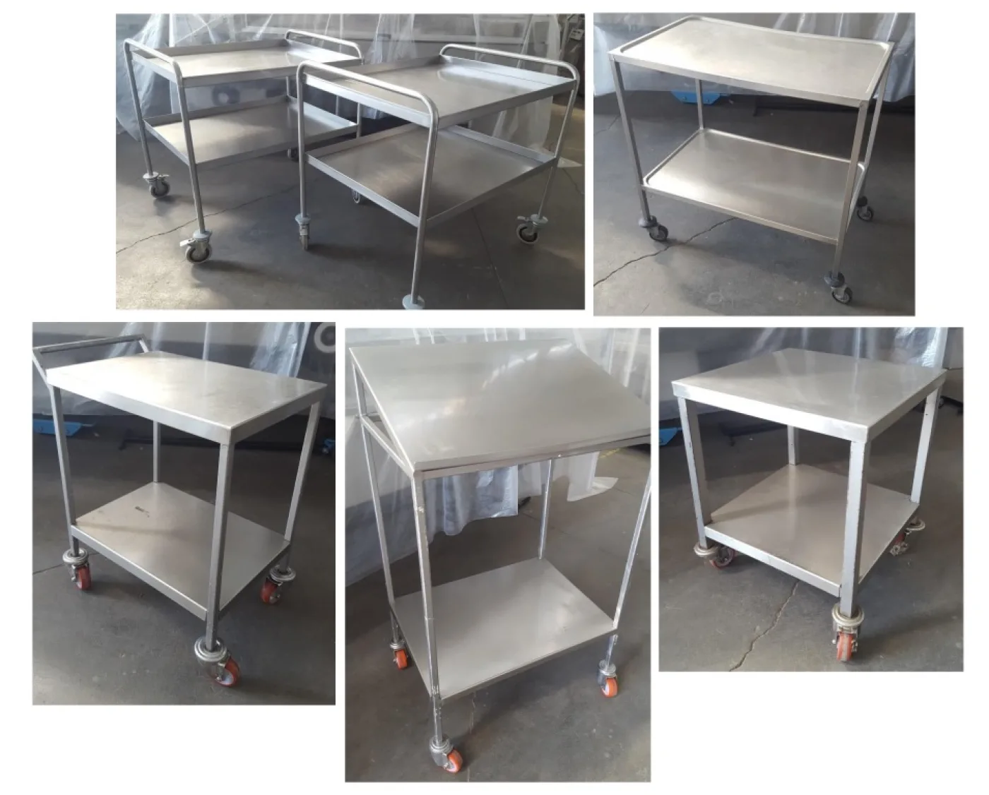 CARRELLI IN ACCIAIO INOX - 6