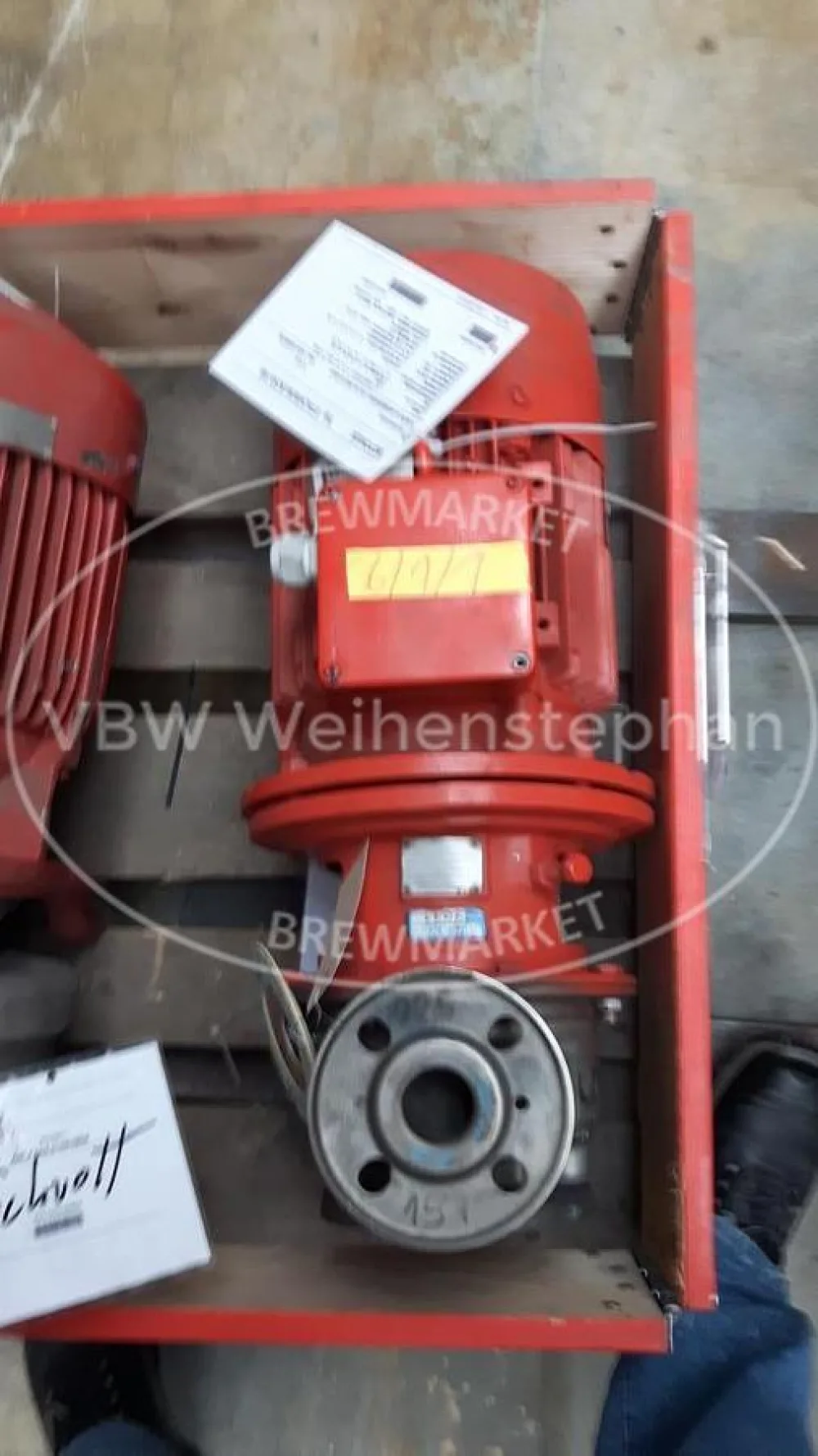 Pump with motor