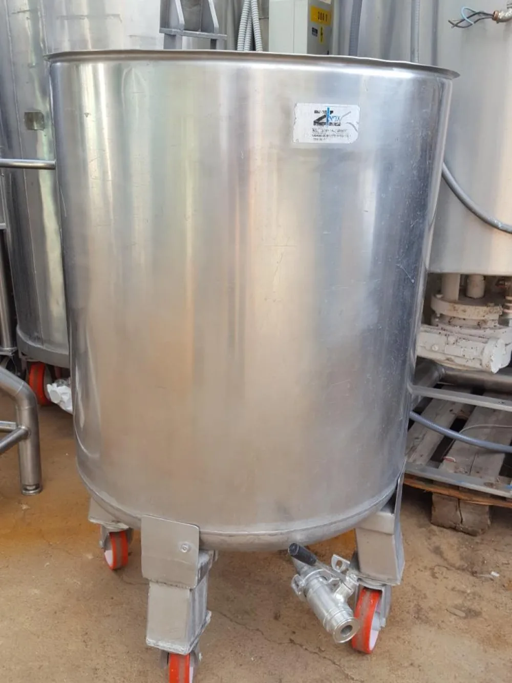 SERBATOIO CARRELLATO – ZINOX MOD. 280 L