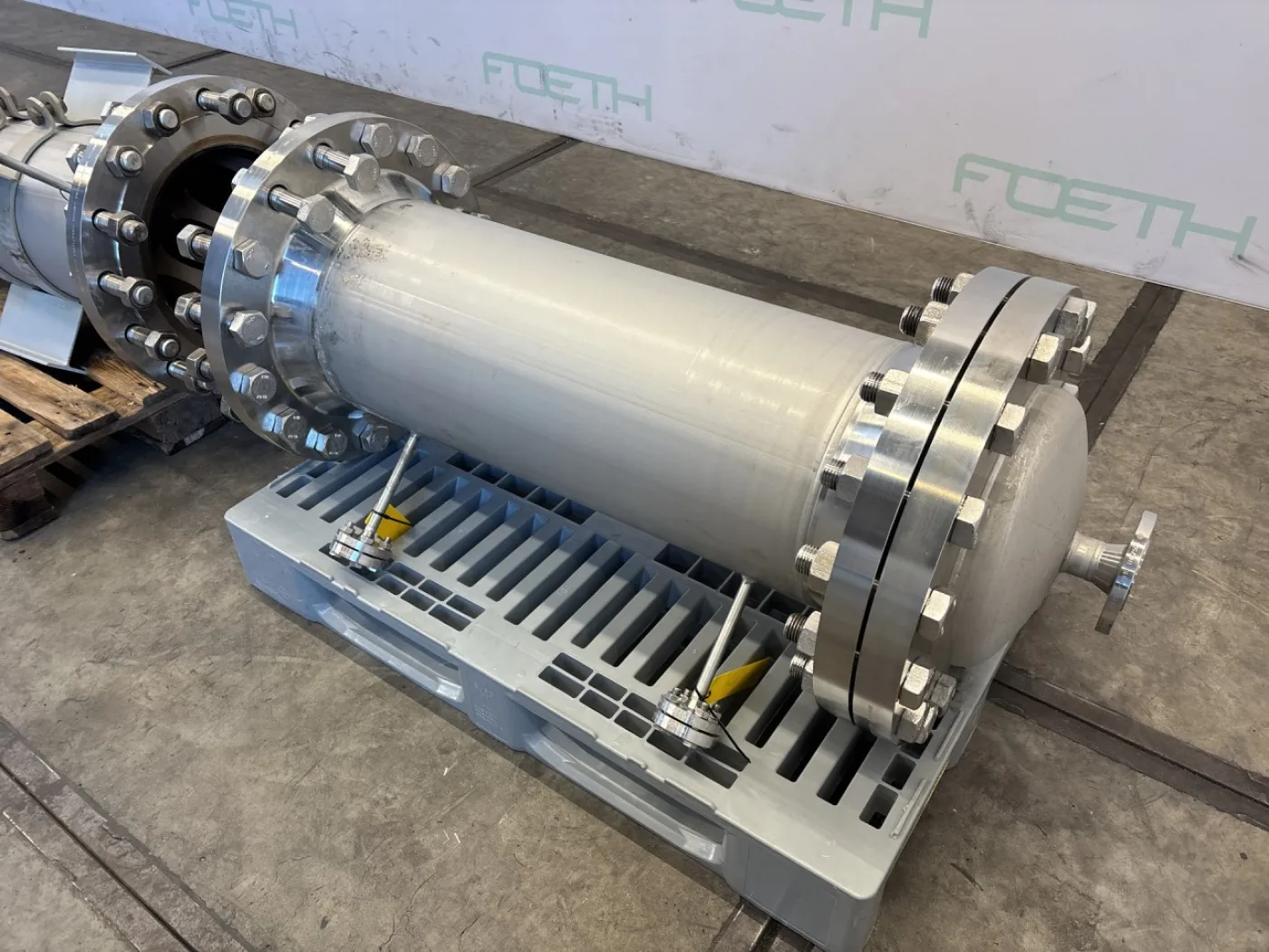 Fluitec Mischer Mikromakro CSE-X/6 Typ Q-L - Stainless Steel Reactor - 6