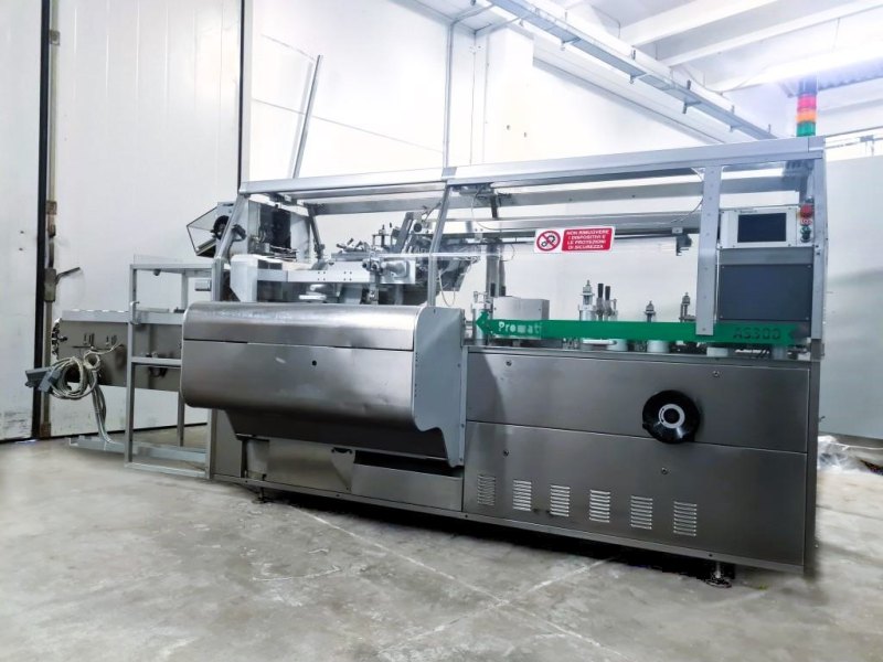 LINEA INTUBETTATRICE ASTUCCIATRICE – UNIPAC ROMACO – MOD. UNIPAC 240 – AS 300