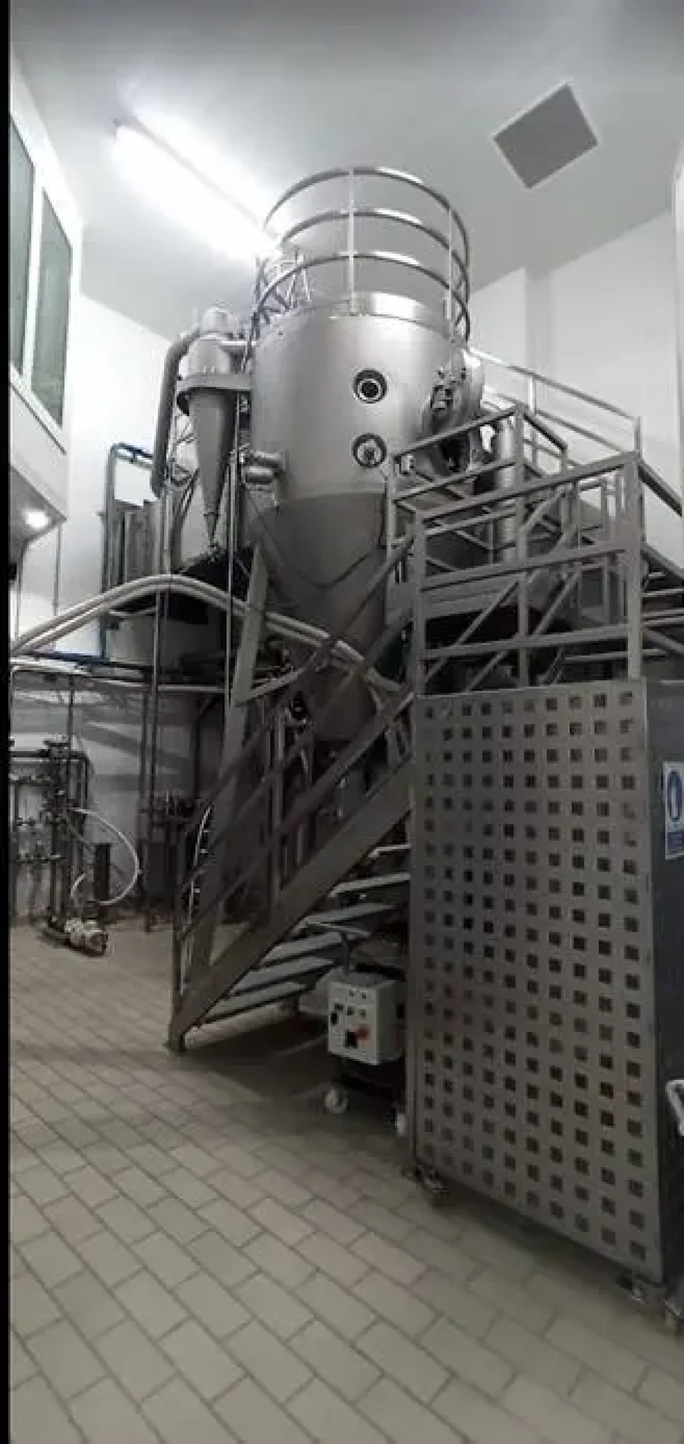 USED STAINLESS STEEL 316 22-36 KG-H SPRAY DRYER - 8